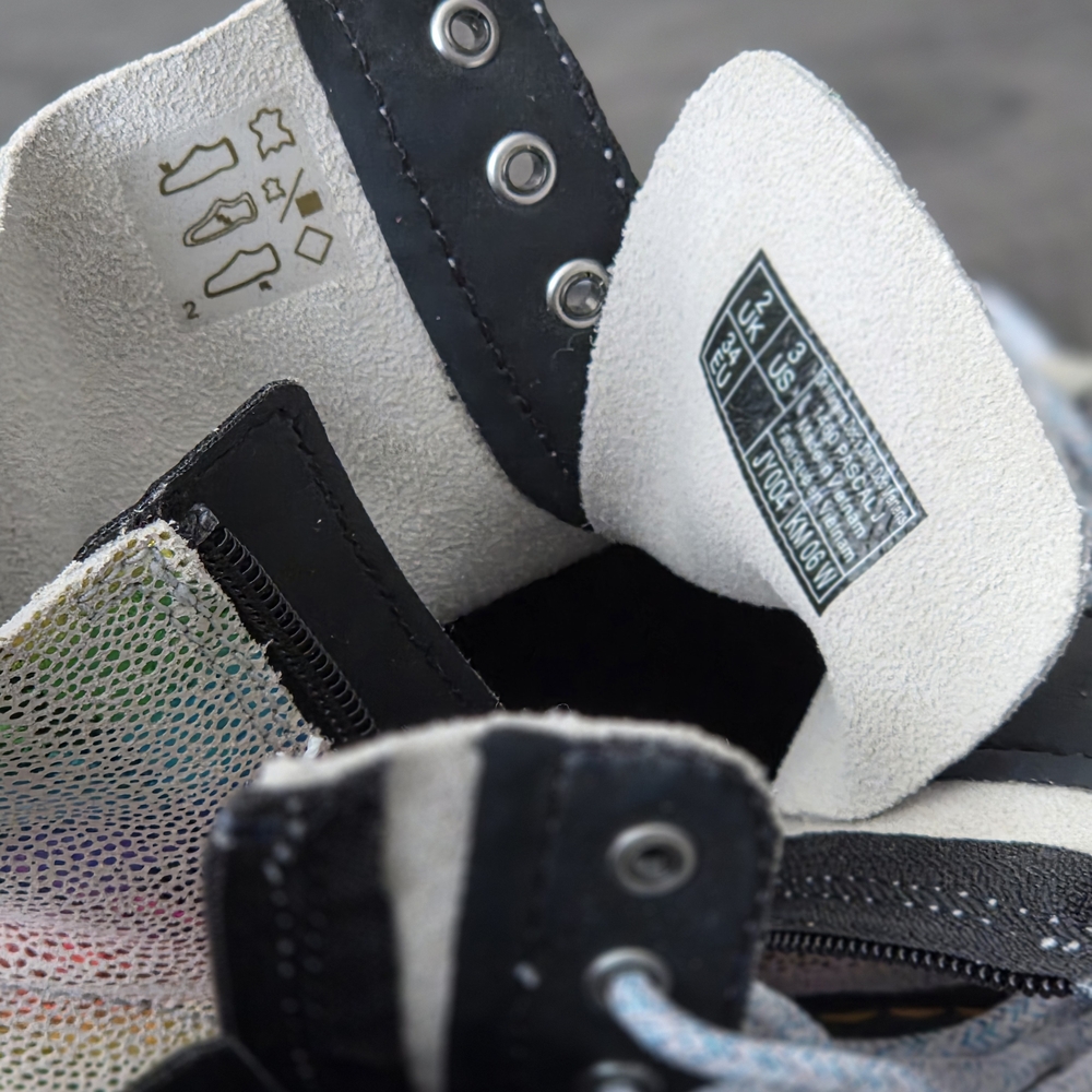 Dr. Martens Kids Iridescent Pastel Boots - Picture 2 of 3